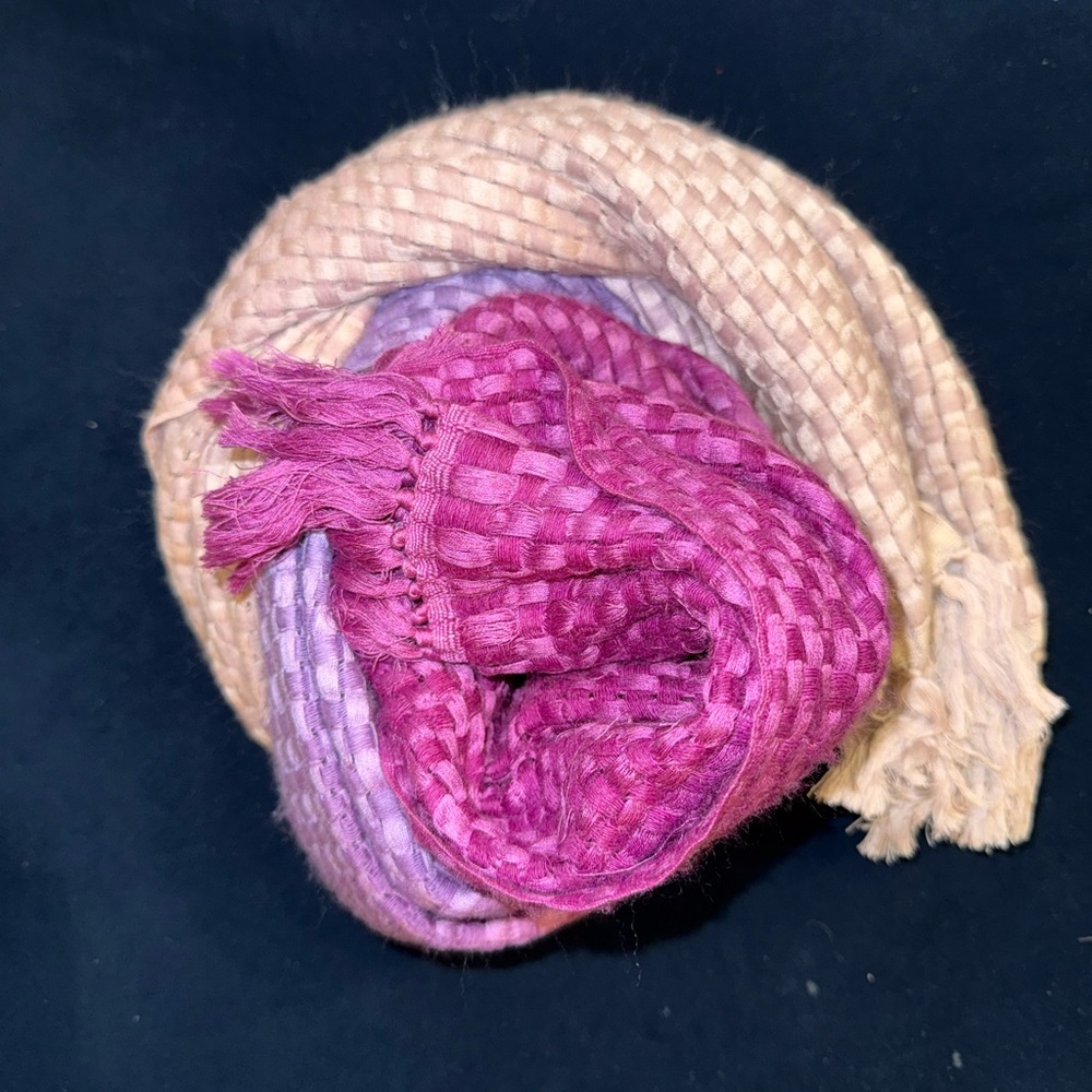 Bajra ombré basketweave scarf - Picture 4 of 6